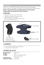 Preview for 2 page of Comfier CF-5701 User Manual