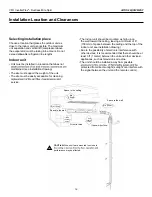 Preview for 18 page of COMFORT-AIRE InverterFlex B-VFH09MA-1 Installation, Operation & Maintenance Manual