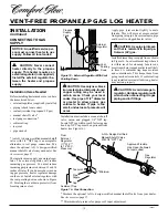 Preview for 12 page of Comfort Glow CGB3924PT Owner'S Operation And Installation Manual