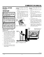 Preview for 13 page of Comfort Glow CGB3924PT Owner'S Operation And Installation Manual