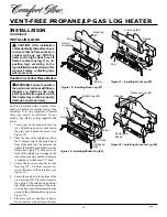 Preview for 14 page of Comfort Glow CGB3924PT Owner'S Operation And Installation Manual