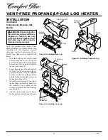 Preview for 16 page of Comfort Glow CGB3924PT Owner'S Operation And Installation Manual