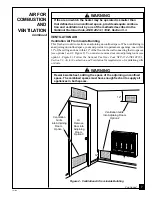 Preview for 7 page of Comfort Glow CGP18TB Owner'S Operation And Installation Manual