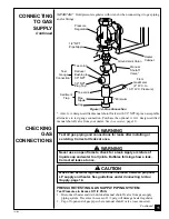 Preview for 15 page of Comfort Glow CGP18TB Owner'S Operation And Installation Manual