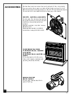 Preview for 30 page of Comfort Glow CGP18TB Owner'S Operation And Installation Manual