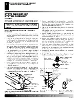 Preview for 8 page of Comfort Glow CSDBN Owner'S Operation And Installation Manual