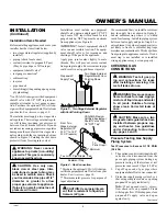 Preview for 5 page of Comfort Glow PC3460LP Owner'S Operation And Installation Manual