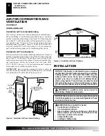 Preview for 6 page of Comfort Glow SL30NT Series Owner'S Operation And Installation Manual