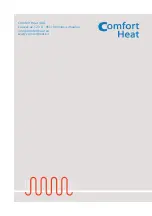 Comfort Heat CTAV-10 Installation Instructions Manual preview