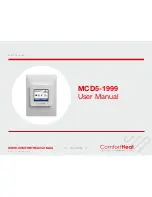 Comfort Heat MCD5 -1999 User Manual preview