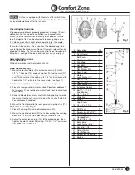 Preview for 3 page of Comfort Zone CZHVP30CN Owner'S Manual