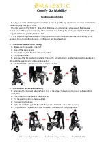 Preview for 13 page of Comfy Go Mobility MAJESTIC PATRIOT 11 Operating Manual