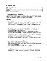 Preview for 2 page of Comm-Tec MTX0804RA User Manual