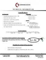 Preview for 5 page of Command access LPM110 Installation Instructions