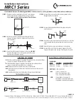 Command access MRC1 Series Installation Instructions preview