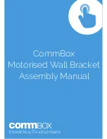 Preview for 1 page of CommBox Motorised Wall Bracket Assembly Manual