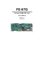 Preview for 1 page of Commell FE-97G User Manual