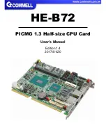 Commell HE-B72 User Manual preview