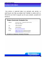 Preview for 61 page of Commell LE-575 User Manual