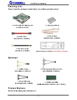 Preview for 3 page of Commell LV-67U User Manual