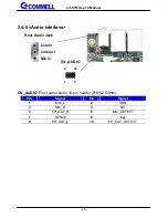 Preview for 19 page of Commell LV-67U User Manual