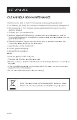 Preview for 10 page of Commercial CHEF CHG16MB User Manual