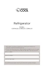 commercial cool CCRR4LB Manual preview