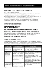 Preview for 10 page of commercial cool CCWT060MB User Manual