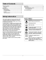 Preview for 2 page of Commercial Electric MS8132A Use And Care Manual