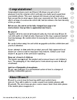 Preview for 5 page of Commidt Blues II User Manual