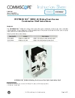 CommScope SYSTIMAX 360 360G2 4U Series Instruction Sheet preview