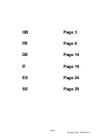 Preview for 2 page of Compact Instruments A2102 Operating Instructions Manual