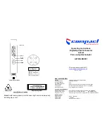 Compact Instruments A2103/LSR/001 Operating Instructions preview