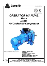 CompAir 5211.2.IA Operator'S Manual preview