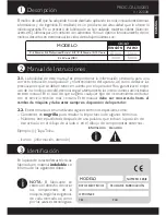 Preview for 3 page of Compak K-10 Conic Instruction Manual