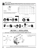 Preview for 8 page of Comparc DELTA MIG 300 Owner'S Manual