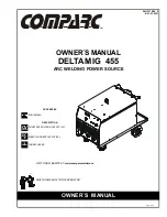 Preview for 1 page of Comparc DELTA MIG 455 Owner'S Manual