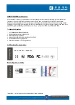 Preview for 2 page of Compcooler COMP-MLCS-12200 Operation Manual