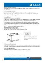 Preview for 9 page of Compcooler COMP-RDCS-12200-BS Operation Manual