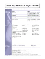 Preview for 2 page of Compex RE100ATX/WOL Datasheet