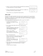 Preview for 46 page of Compsee apex II Operating & Programming Manual