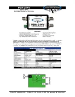 Preview for 7 page of Compu-Video Systems VDA-2-HV Instruction Manual