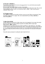 Preview for 5 page of Compur Monitors 5306 500 Operating Instructions Manual