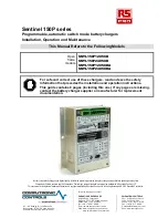 Preview for 1 page of Computronic Sentinel 150P series Installation, Operation And Maintenance Manual