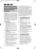 Preview for 4 page of Comsafe KeyTronic User Instructions