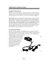 Preview for 4 page of Comtek BST 75-216 Operator'S Manual