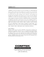 Preview for 15 page of Comtek BST-75 Operator'S Manual