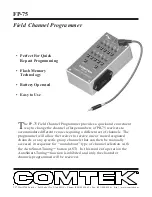 Preview for 1 page of Comtek FP-75 Quick Start Manual