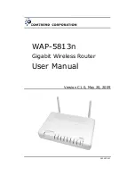 Comtrend Corporation WAP-5813n User Manual preview