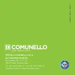 Preview for 112 page of Comunello Automation LIWIN Instruction Manual